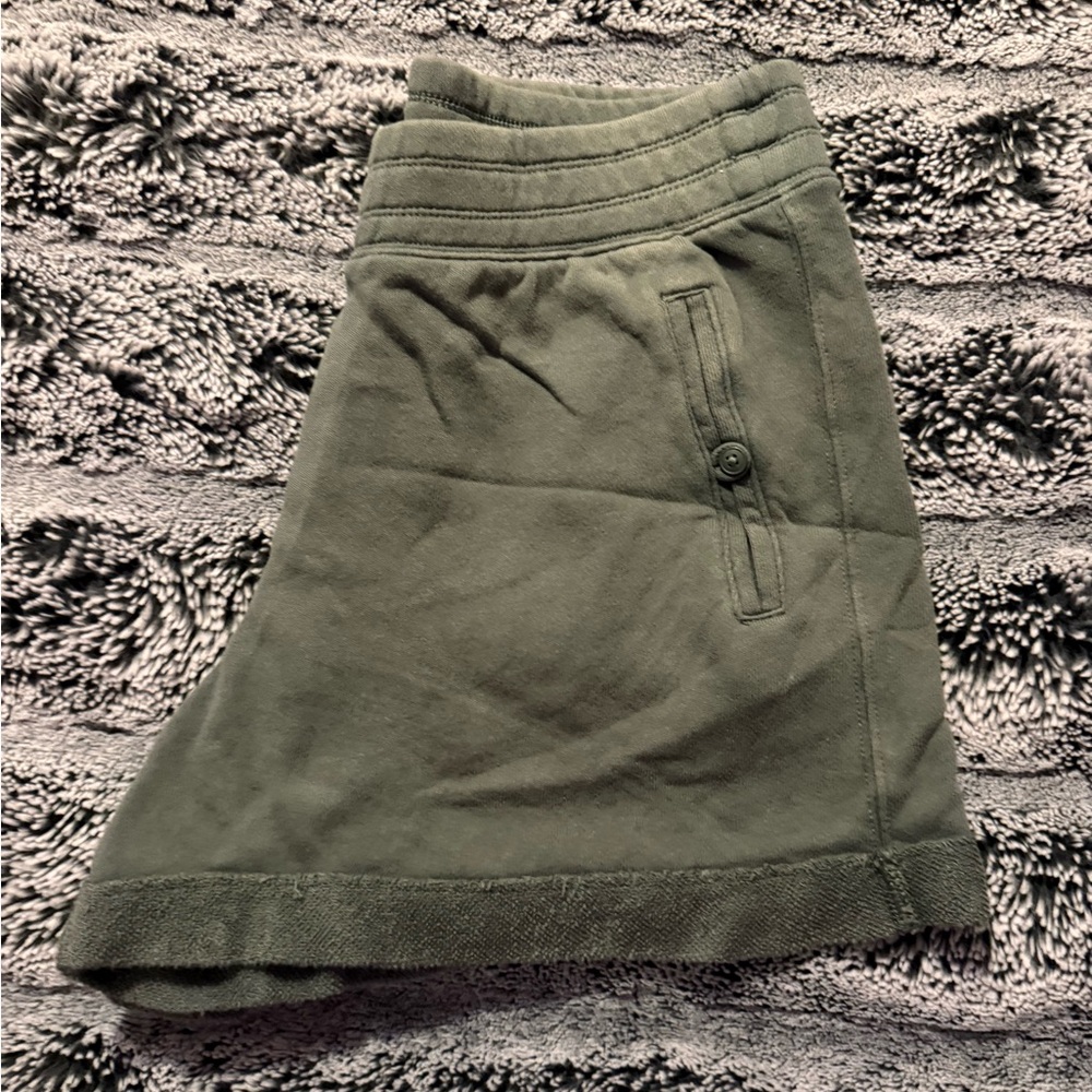 Aerie Green Sweatshorts
